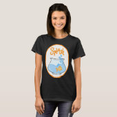 Springender Goldfisch T-Shirt (Vorne ganz)