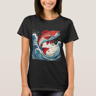 Springender Goldfisch T-Shirt