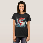 Springender Goldfisch T-Shirt (Vorne ganz)