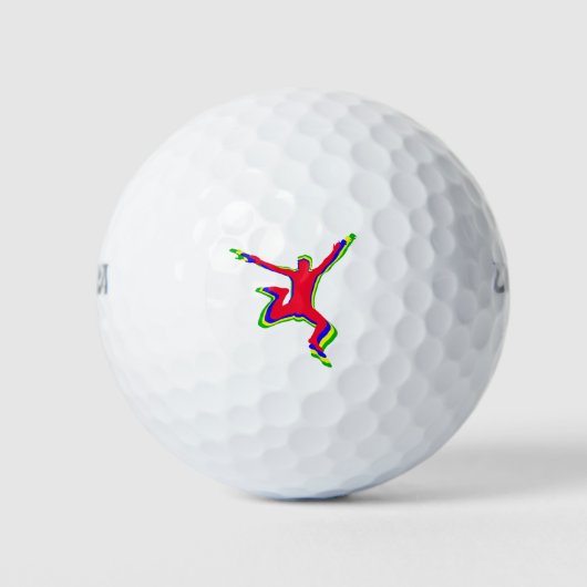 Springender Golfball (Vorderseite)