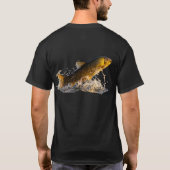 Springender Graskarpfen T-Shirt (Rückseite)