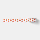 Springender, heller Basketball Satinband (Vorderseite)