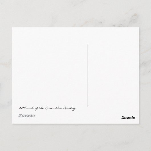 Springender Jack! Postkarte (Rückseite)