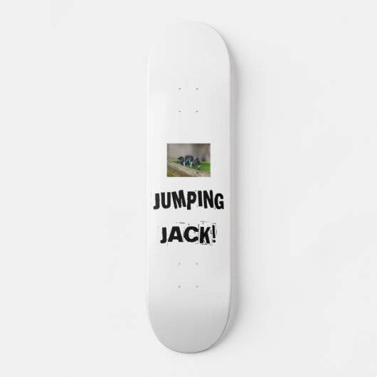 Springender Jack! Skateboard (Vorderseite)