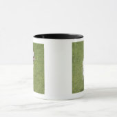 Springender Jackrussell-Terrier, erhöhte Ansicht Tasse (Zentrum)