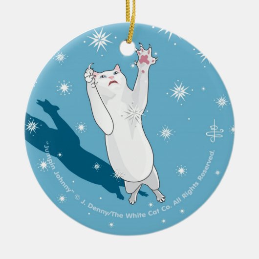 Springender Johnny... Keramikornament (Vorne)