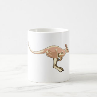 Springender Känguru Kaffeetasse