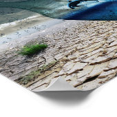 Springender Killerwal in Flasche Poster (Ecke)