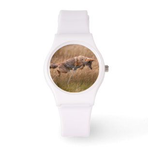 Springender Kojote - Gibbon-Wiesen Armbanduhr