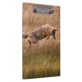 Springender Kojote - Gibbon-Wiesen Klemmbrett (Rechts)
