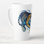 Springender Tiger Milchtasse (Linke Ecke)