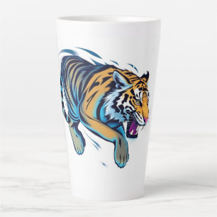 Springender Tiger Milchtasse