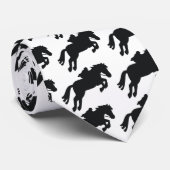 Springendes Entwurfs-Pferd Krawatte (Gerollt)