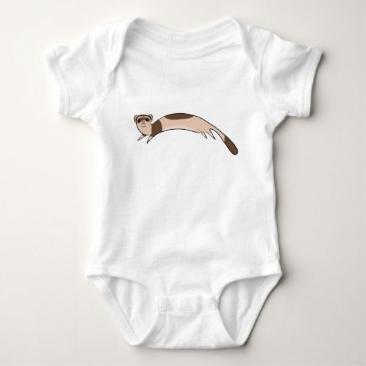 Springendes Frettchen T-Shirt (Vorderseite)