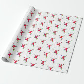 Springendes Geschenkpapier (Ungerollt)