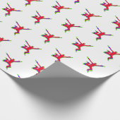 Springendes Geschenkpapier (Ecke)
