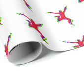 Springendes Geschenkpapier (Rolleneckpunkt)
