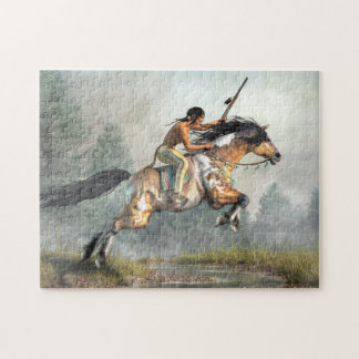 Springendes Pferd Puzzle