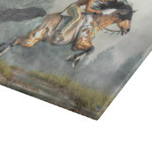 Springendes Pferd Schneidebrett (Ecke)