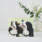 Springer Beggers Original Art Post Card Postkarte (Stehend Vorderseite)