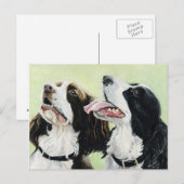 Springer Beggers Original Art Post Card Postkarte (Vorne/Hinten)