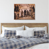 "Springer Brothers, Boston, Herbst und Winter Coll Leinwanddruck (Insitu (Schlafzimmer))