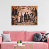 "Springer Brothers, Boston, Herbst und Winter Coll Leinwanddruck (Insitu (Wohnzimmer))