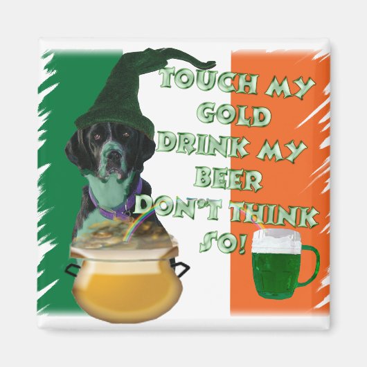 Springer Guard Leprechaun Magnet (Vorne)