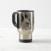 Springer-HundeTasse Reisebecher (Vorderseite Links)