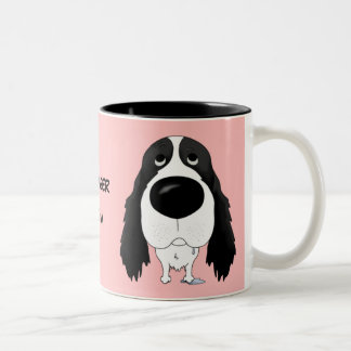 Springer-Mama-Tasse Zweifarbige Tasse