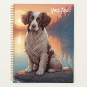 Springer Spaniel am See Planer (Vorderseite)