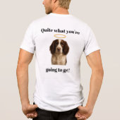 Springer Spaniel Angel / Devil men's t shirt (Rückseite)
