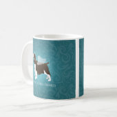 Springer Spaniel Angel - Memorial für Haustiere Kaffeetasse (Vorderseite Links)