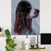 Springer Spaniel Dog Poster. Poster (Heimbüro)