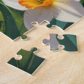 Springer Spaniel Dog Spring Blumen Malerei Puzzle (Seite)