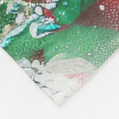 Springer Spaniel Dog Weihnachtsfest Fleecedecke (Ecke)