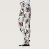 Springer Spaniel Dog Weihnachtsfest Leggings (Links)