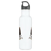 Springer Spaniel Edelstahlflasche (Rückseite)