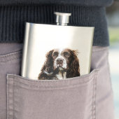 Springer Spaniel Flachmann (Beispiel)
