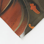 Springer Spaniel Halloween Spooky Fleecedecke (Ecke)