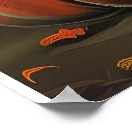 Springer Spaniel Halloween Spooky Poster (Ecke)