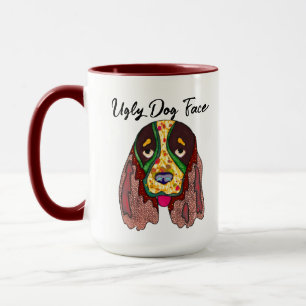 Springer Spaniel hässlicher Hund Tasse