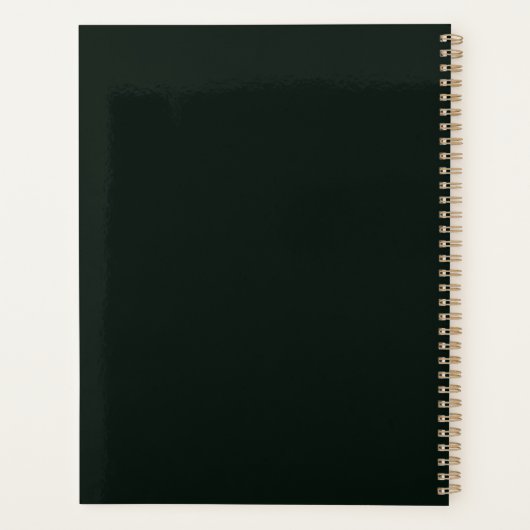 Springer Spaniel Hund in Schneeweihen Planer (Rückseite)