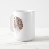 Springer Spaniel Hund Tasse | 15 oz (Vorderseite Links)