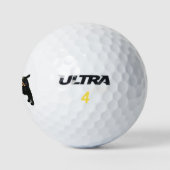 Springer Spaniel Hunde Rasse Bohemische Blütenblüt Golfball (Logo)