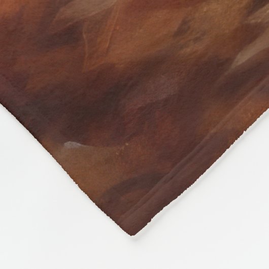 Springer Spaniel im Herbst Leaves Fall Inspiriert Fleecedecke (Ecke)