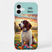 Springer Spaniel iPhone Hülle (Rückseite)