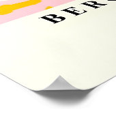 Springer Spaniel On a Toilet - Funny Matisse Style Poster (Ecke)