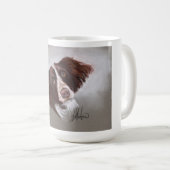Springer Spaniel Original Malerei Klassische Tasse (VorderseiteRechts)