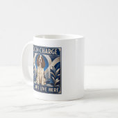 Springer Spaniel regiert das Haus Kaffeetasse - Ta (Vorderseite Links)